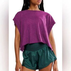 NWT FP Movement My Time Tee Deep Mulberry *DISCONTINUED*